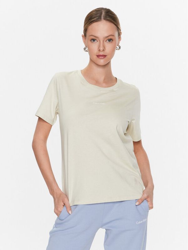 Calvin Klein Calvin Klein Тишърт Micro Logo K20K205454 Зелен Regular Fit