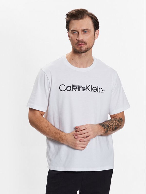 Calvin Klein Calvin Klein Тишърт T-Shirt 00GMS3K110 Бял Regular Fit