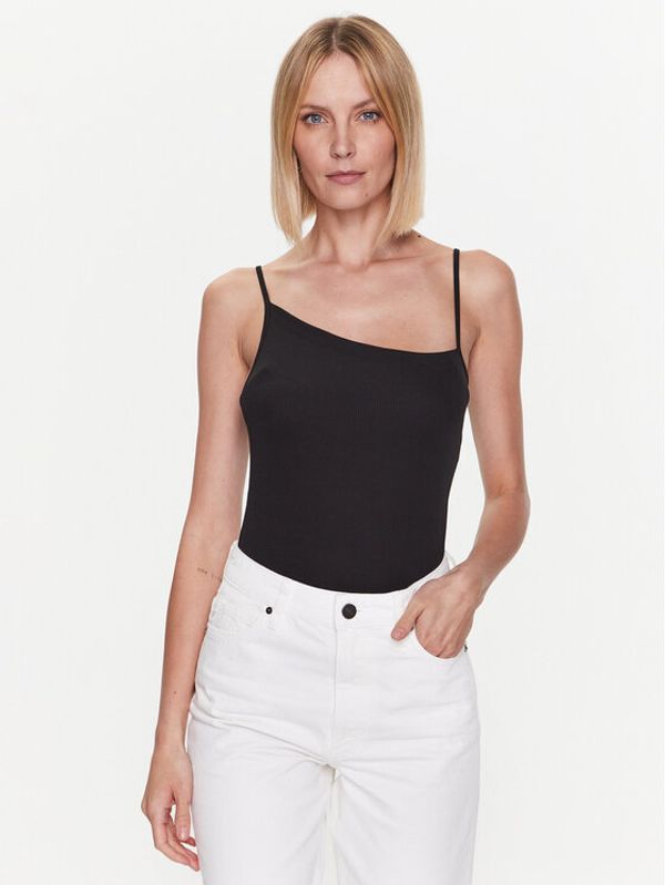 Calvin Klein Calvin Klein топ Q-Nova K20K205571 Черен Slim Fit