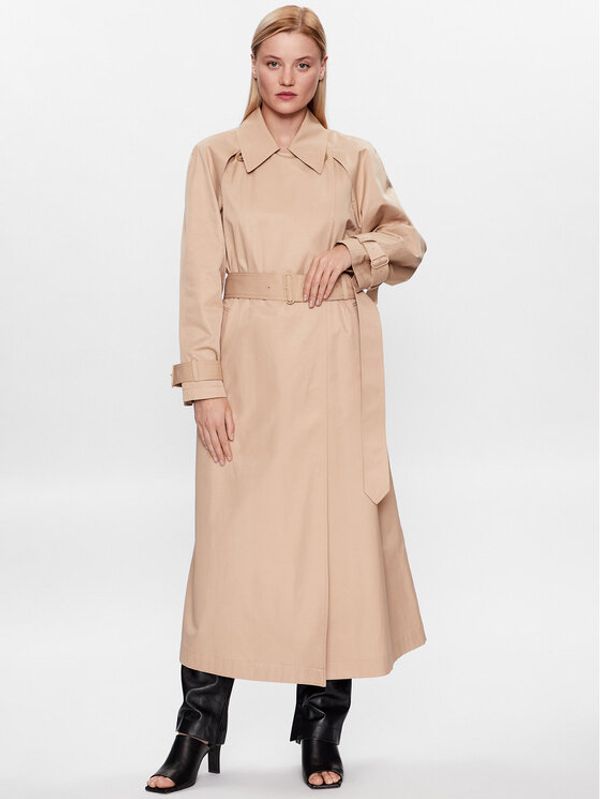 Calvin Klein Calvin Klein Тренч K20K205498 Бежов Regular Fit