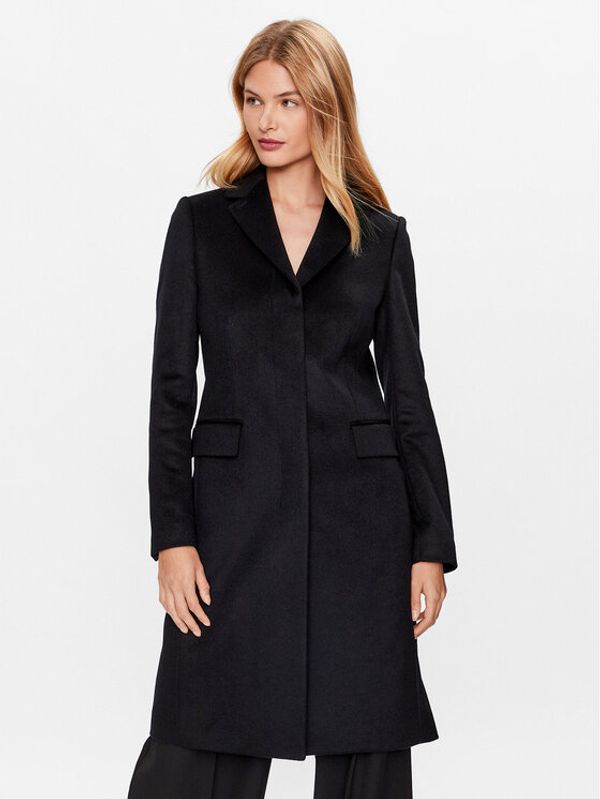 Calvin Klein Calvin Klein Вълнено палто K20K205670 Черен Regular Fit