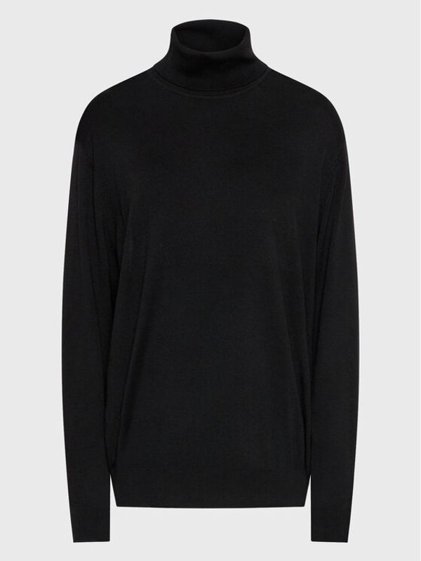 Calvin Klein Curve Calvin Klein Curve Поло Extrafine K20K205433 Черен Regular Fit