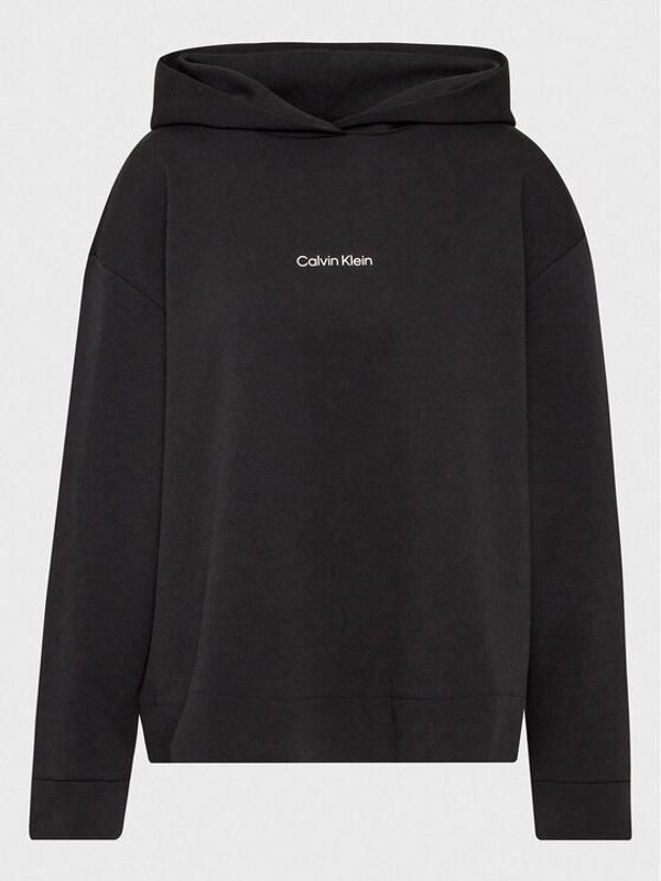 Calvin Klein Curve Calvin Klein Curve Суитшърт Inclu Micro Logo K20K205473 Черен Regular Fit