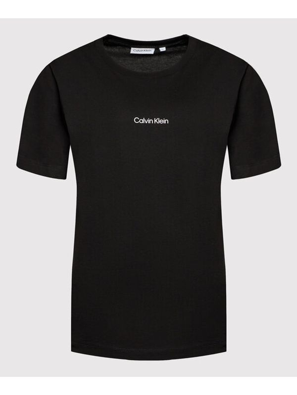 Calvin Klein Curve Calvin Klein Curve Тишърт Inclusive Micro Logo K20K203712 Черен Regular Fit