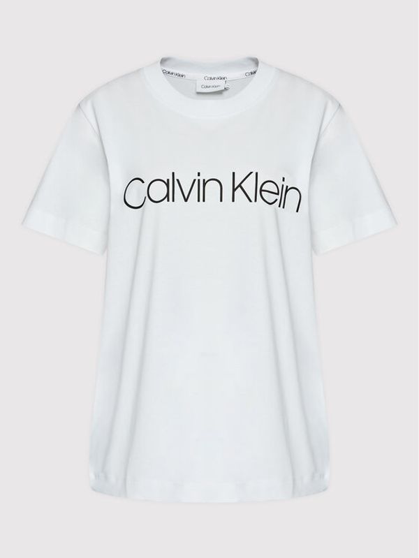Calvin Klein Curve Calvin Klein Curve Тишърт K20K203633 Бял Regular Fit