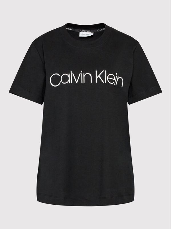 Calvin Klein Curve Calvin Klein Curve Тишърт K20K203633 Черен Regular Fit