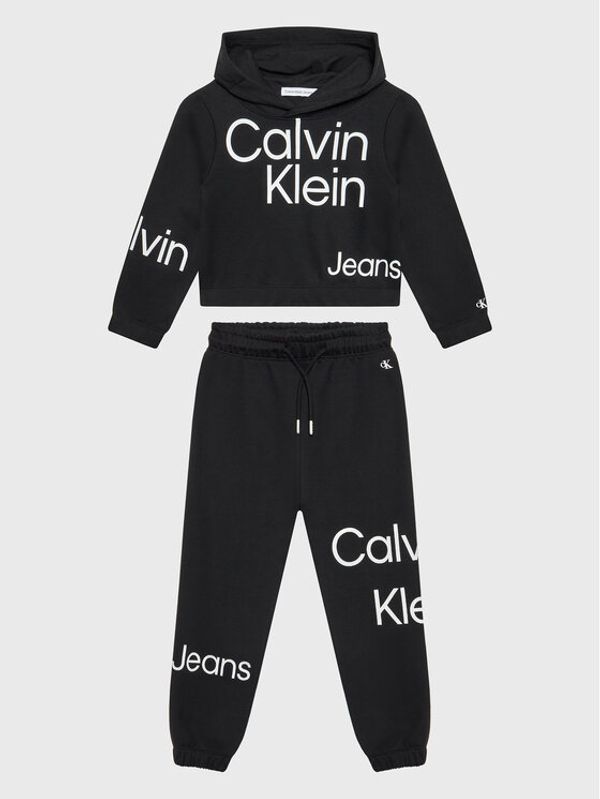 Calvin Klein Jeans Calvin Klein Jeans Анцуг Bold Inst. Logo IG0IG01769 Черен Regular Fit