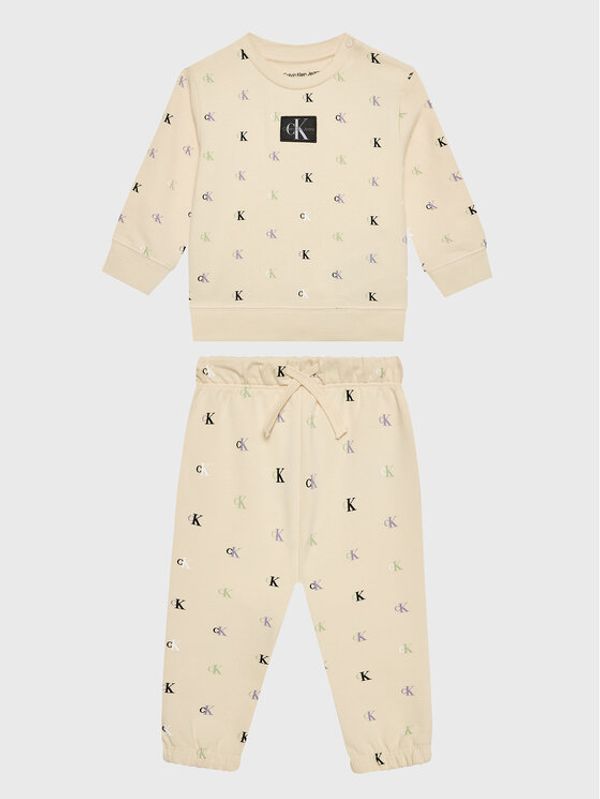 Calvin Klein Jeans Calvin Klein Jeans Анцуг IN0IN00050 Бежов Regular Fit