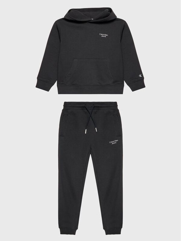 Calvin Klein Jeans Calvin Klein Jeans Анцуг Logo IB0IB01430 Черен Regular Fit