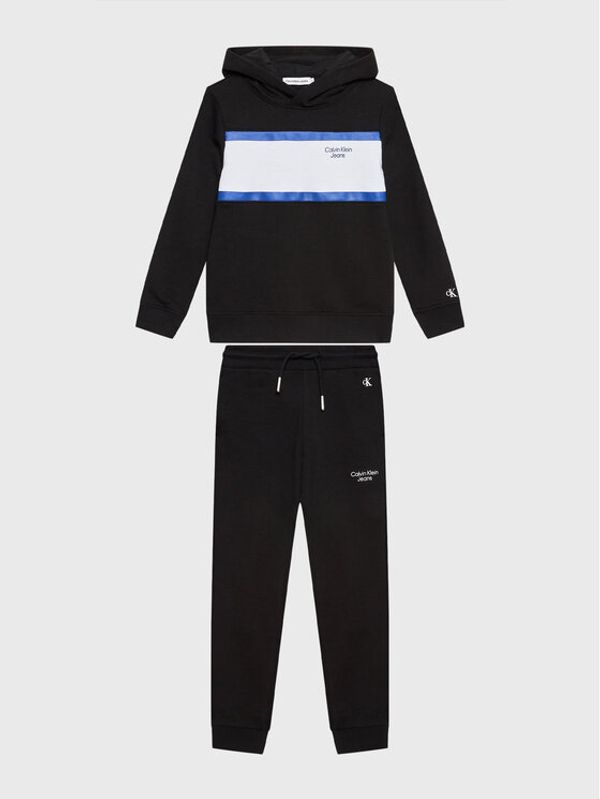 Calvin Klein Jeans Calvin Klein Jeans Анцуг Logo IB0IB01559 Черен Regular Fit