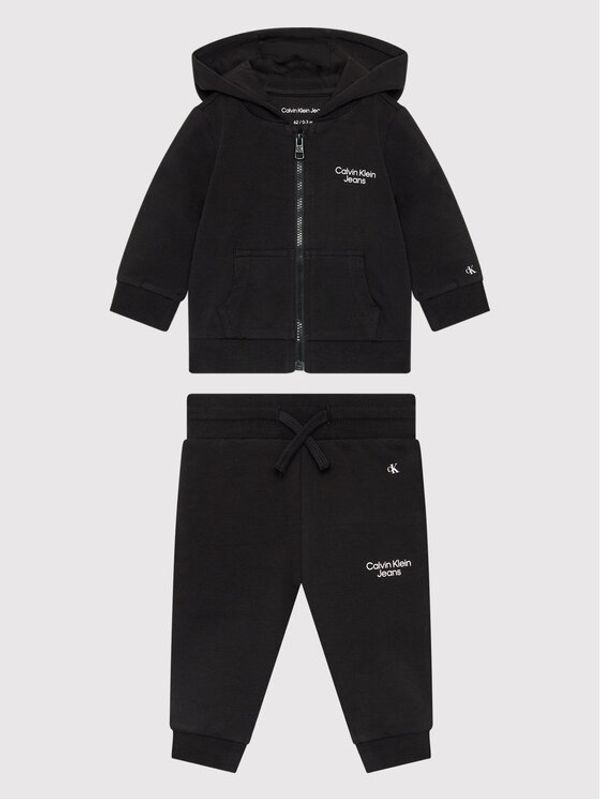 Calvin Klein Jeans Calvin Klein Jeans Анцуг Stack Logo IN0IN00019 Черен Regular Fit