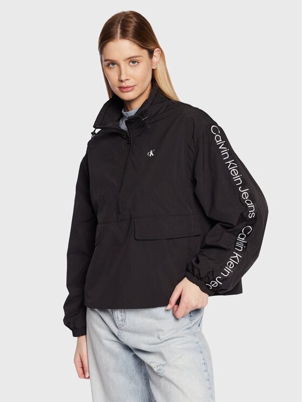 Calvin Klein Jeans Calvin Klein Jeans Анорак J20J220733 Черен Relaxed Fit