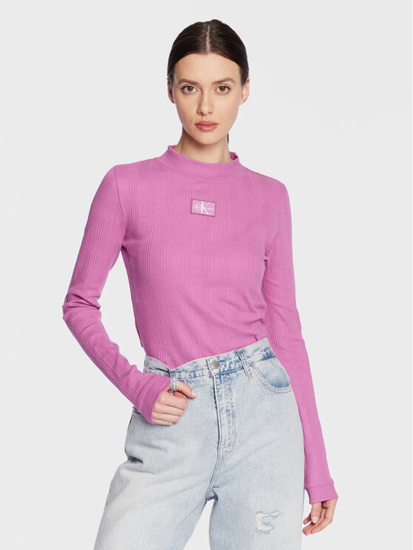 Calvin Klein Jeans Calvin Klein Jeans Блуза J20J220295 Виолетов Slim Fit