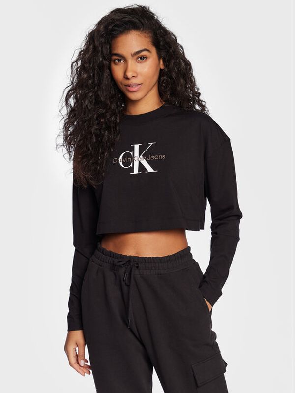 Calvin Klein Jeans Calvin Klein Jeans Блуза J20J220950 Черен Regular Fit