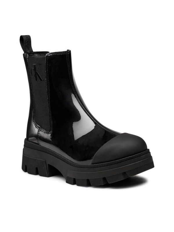 Calvin Klein Jeans Calvin Klein Jeans Боти тип челси Chunky Combat Chelsea Boot YW0YW00855 Черен