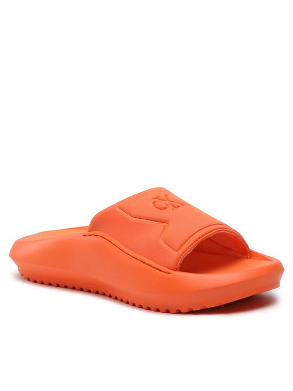 Calvin Klein Jeans Calvin Klein Jeans Чехли Hybrid Sandal High/Low Freq YM0YM00645 Оранжев