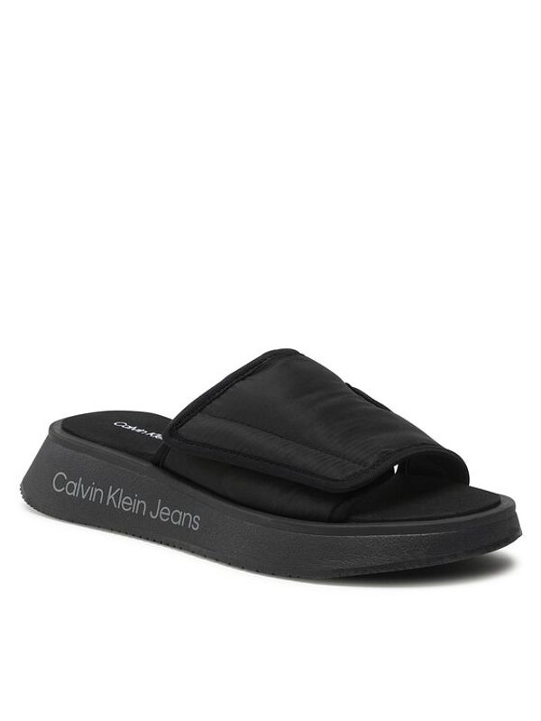 Calvin Klein Jeans Calvin Klein Jeans Чехли Prefresato Sandal Softny YW0YW00968 Черен