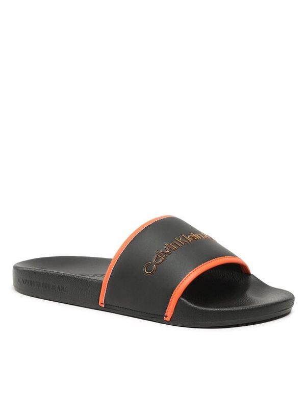 Calvin Klein Jeans Calvin Klein Jeans Чехли Slide Institutional YM0YM00360 Черен