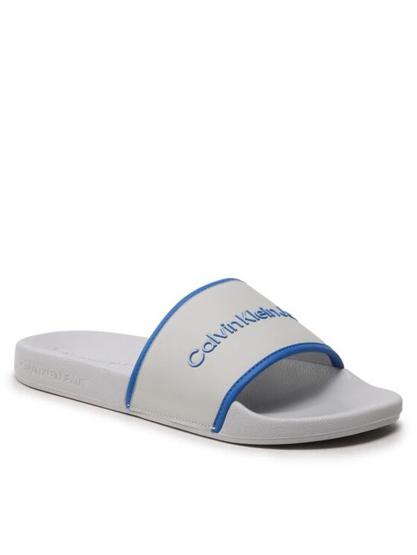 Calvin Klein Jeans Calvin Klein Jeans Чехли Slide Institutional YM0YM00360 Сив