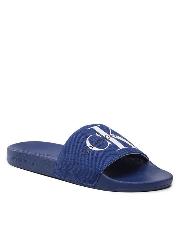 Calvin Klein Jeans Calvin Klein Jeans Чехли Slide Monogram Co YM0YM00061 Тъмносин