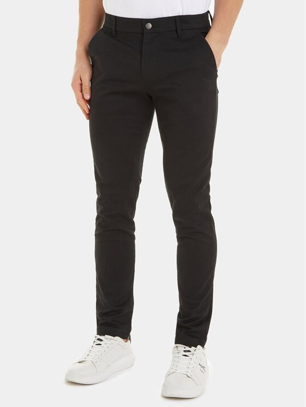 Calvin Klein Jeans Calvin Klein Jeans Чино панталони J30J317669 Черен Slim Fit