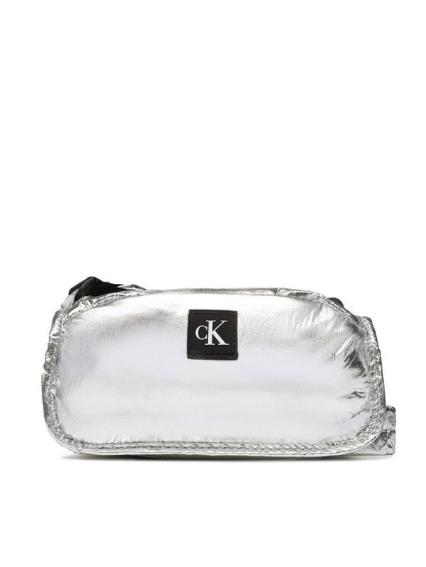 Calvin Klein Jeans Calvin Klein Jeans Дамска чанта City Nylon Ew Camera Bag 20 Puffy S K60K610904 Сребрист