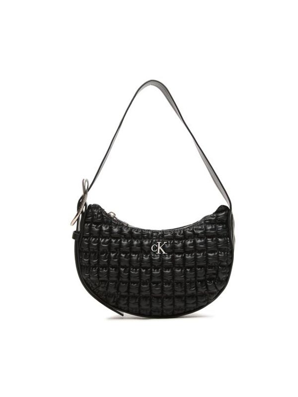 Calvin Klein Jeans Calvin Klein Jeans Дамска чанта Crescent Buckle Sholuder Bag K60K611037 Черен