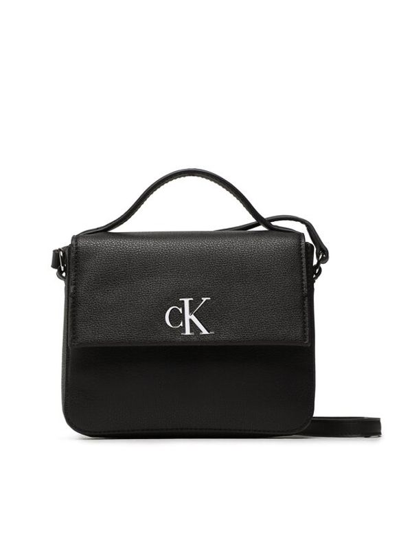 Calvin Klein Jeans Calvin Klein Jeans Дамска чанта Minimal Monogram Boxy Flap Cb19 K60K610330 Черен