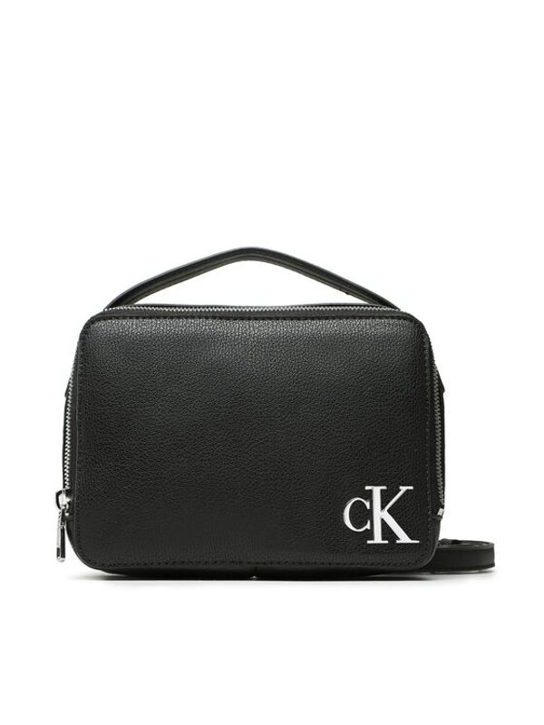 Calvin Klein Jeans Calvin Klein Jeans Дамска чанта Minimal Monogram Camera Bag 18 K60K610331 Черен