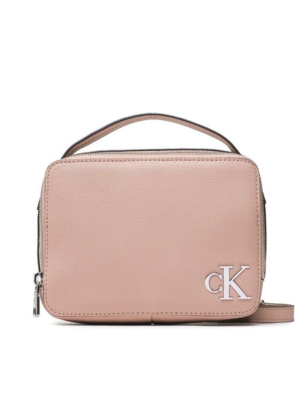 Calvin Klein Jeans Calvin Klein Jeans Дамска чанта Minimal Monogram Camera Bag18 K60K610331 Розов