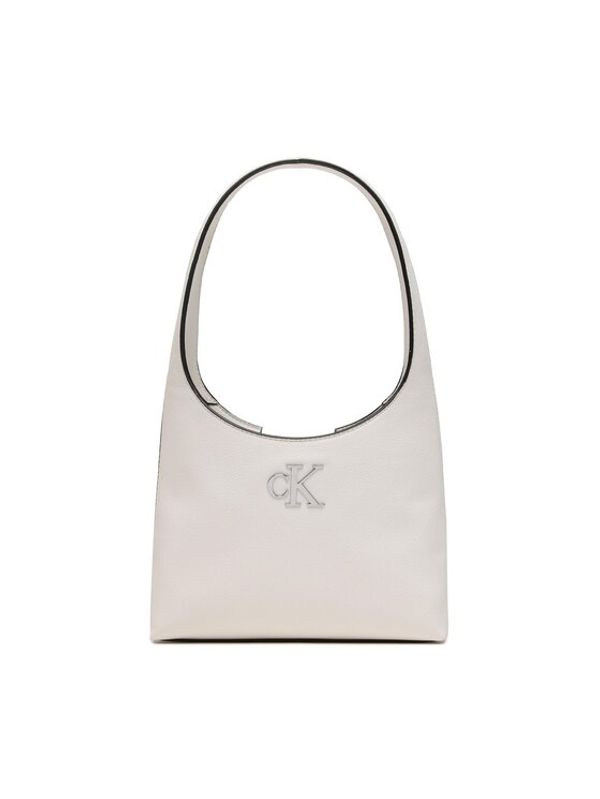 Calvin Klein Jeans Calvin Klein Jeans Дамска чанта Minimal Monogram Shoulder Bag K60K610843 Бял