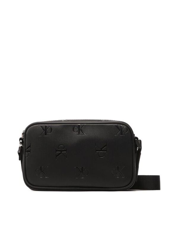 Calvin Klein Jeans Calvin Klein Jeans Дамска чанта Monogram Soft Camera Bag22 Aop K50K510498 Черен