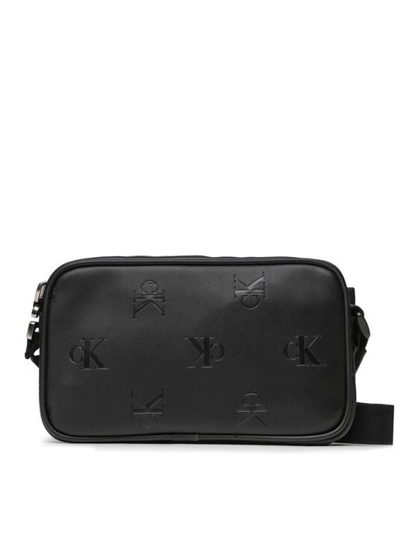 Calvin Klein Jeans Calvin Klein Jeans Дамска чанта Monogram Soft Camera Bag22 Aop K50K510692 Черен