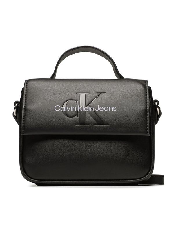 Calvin Klein Jeans Calvin Klein Jeans Дамска чанта Sculpted Boxy Flap Cb20 Mono K60K610829 Черен