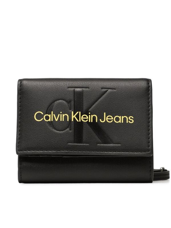 Calvin Klein Jeans Calvin Klein Jeans Дамска чанта Sculpted French Flap Xbody Mono K60K610581 Черен