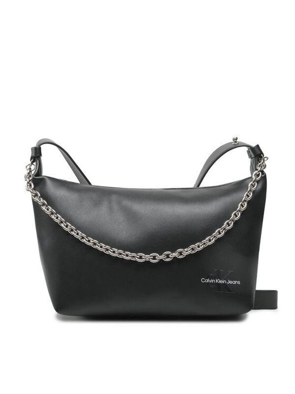 Calvin Klein Jeans Calvin Klein Jeans Дамска чанта Sculpted Round Sb28 Chain K60K610563 Черен
