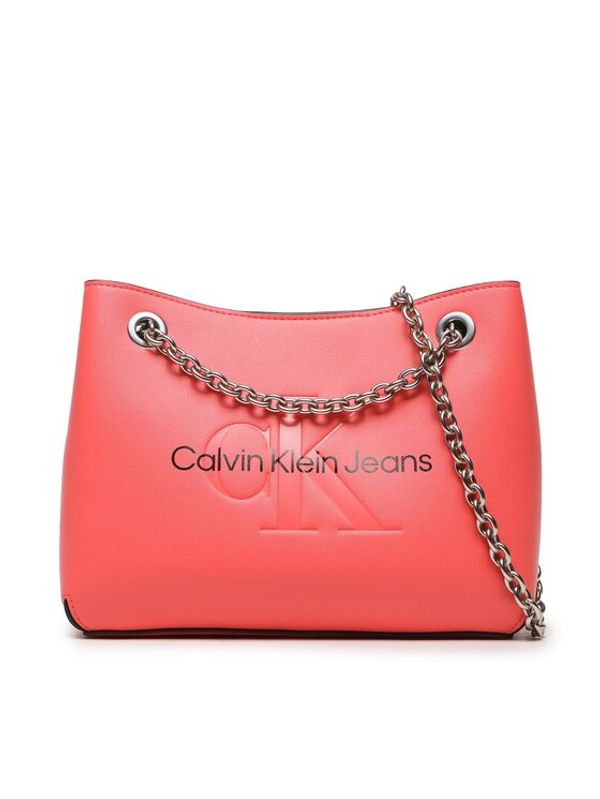 Calvin Klein Jeans Calvin Klein Jeans Дамска чанта Sculpted Shoulder Bag 24 Mono K60K607831 Розов