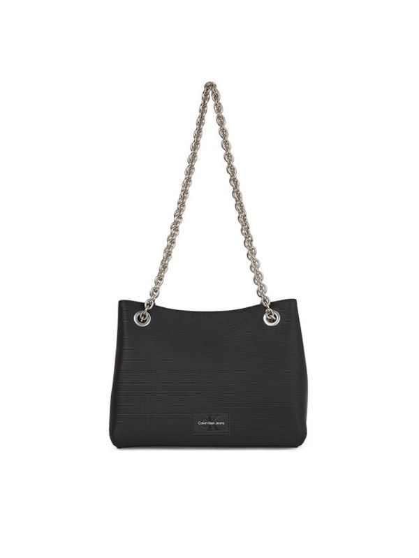 Calvin Klein Jeans Calvin Klein Jeans Дамска чанта Sculpted Shoulder Bag24 Chain K60K611185 Черен
