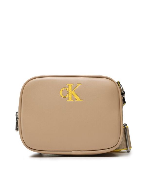 Calvin Klein Jeans Calvin Klein Jeans Дамска чанта Sleek Camera Bag 18 Solid K60K610321 Кафяв