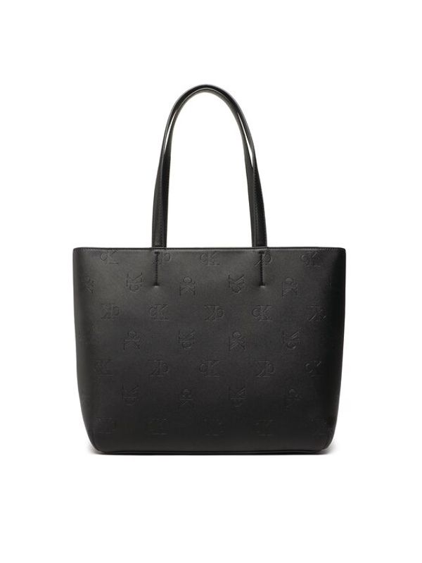 Calvin Klein Jeans Calvin Klein Jeans Дамска чанта Sleek Shopper29 Aop K60K610323 Черен