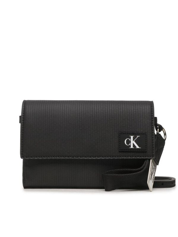 Calvin Klein Jeans Calvin Klein Jeans Дамска чанта Tagged Ew Flap Phone Xbody K60K610883 Черен