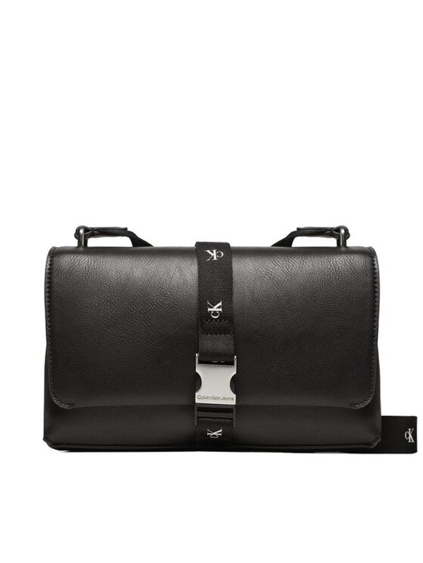 Calvin Klein Jeans Calvin Klein Jeans Дамска чанта Ultralight Ew Flap25 Pu K60K610700 Черен
