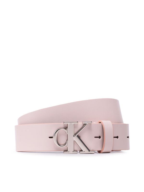 Calvin Klein Jeans Calvin Klein Jeans Дамски колан Seasonal Mono Wh Lthr Belt 30mm K60K610591 Розов