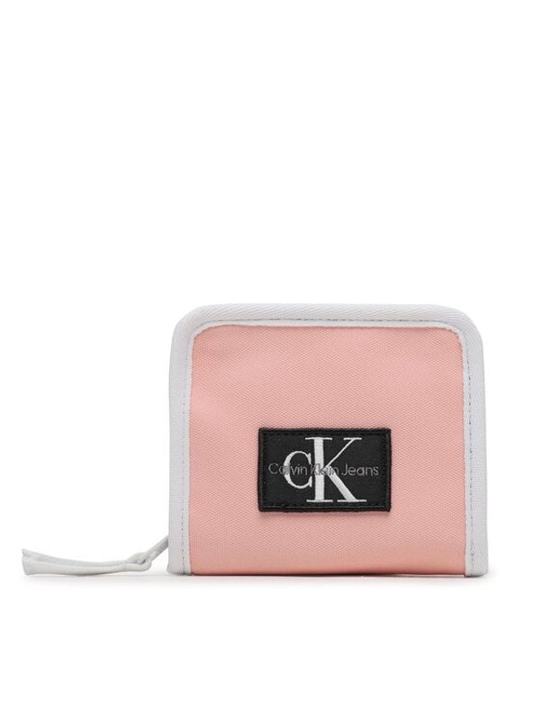 Calvin Klein Jeans Calvin Klein Jeans Детски портфейл Colour Blocking Velcro Wallet IU0IU00452 Розов