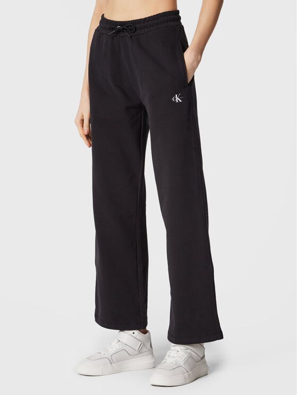 Calvin Klein Jeans Calvin Klein Jeans Долнище анцуг J20J220261 Черен Relaxed Fit