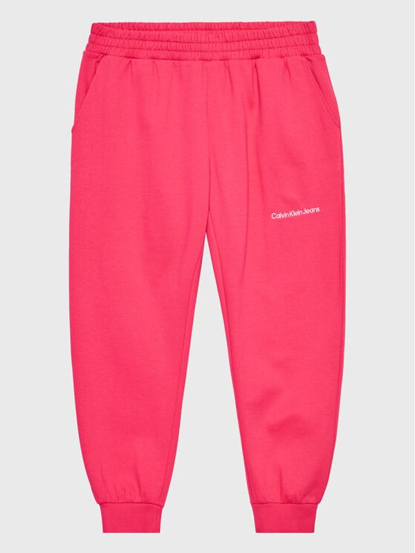 Calvin Klein Jeans Calvin Klein Jeans Долнище анцуг J20J220675 Розов Relaxed Fit