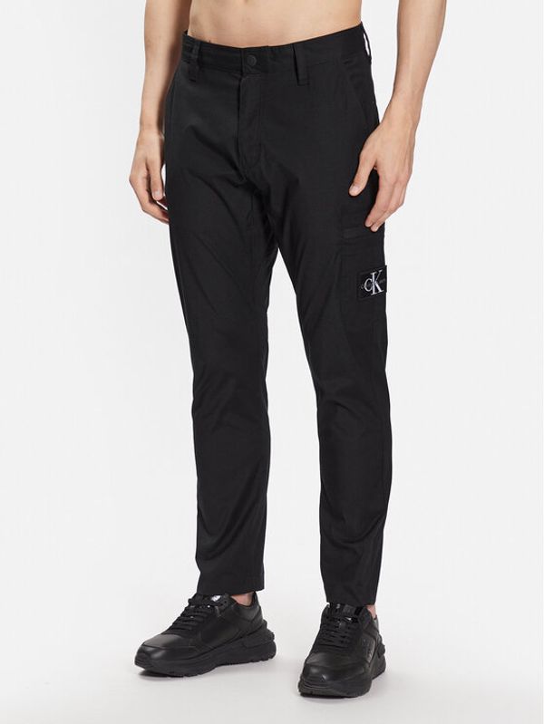 Calvin Klein Jeans Calvin Klein Jeans Долнище анцуг J30J323508 Черен Regular Fit
