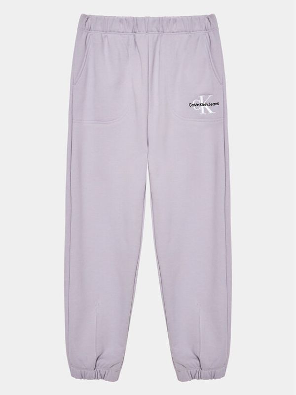 Calvin Klein Jeans Calvin Klein Jeans Долнище анцуг Monogram IG0IG02094 Виолетов Regular Fit