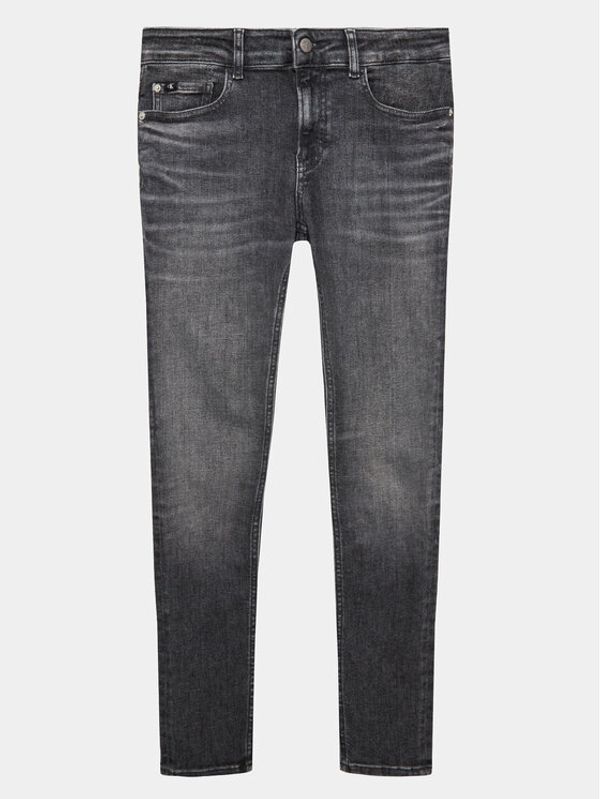 Calvin Klein Jeans Calvin Klein Jeans Дънки IB0IB01717 Сив Skinny Fit