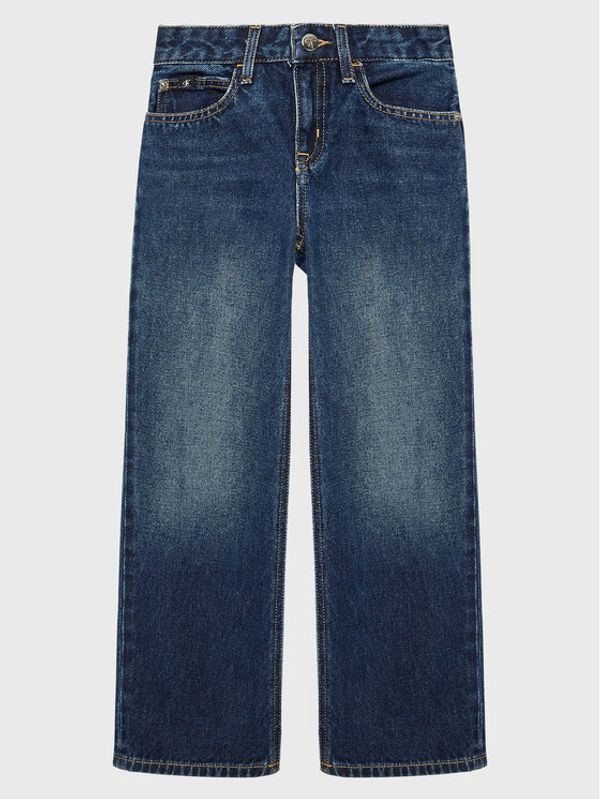 Calvin Klein Jeans Calvin Klein Jeans Дънки IG0IG01883 Тъмносин Relaxed Fit